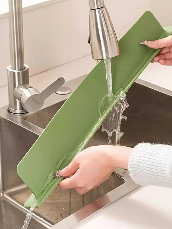 Silicone Anti-Splash Sink Edge Guard (Pack of 2)