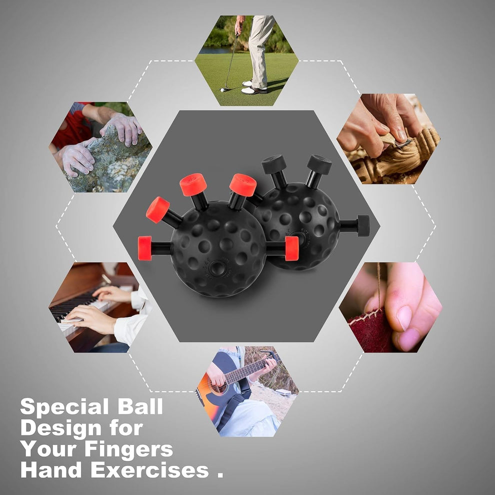Noorvaa Finger Grip Strengthener Ball – Boost Hand Endurance & Finger Dexterity