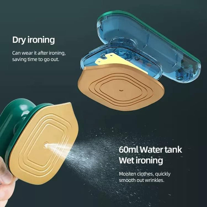 Portable Iron Steamer- 2 in 1 Wet (Steam)/ Dry Ironing For Home & Travelling