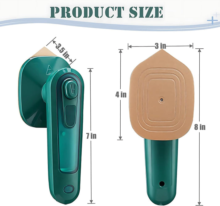 Portable Iron Steamer- 2 in 1 Wet (Steam)/ Dry Ironing For Home & Travelling